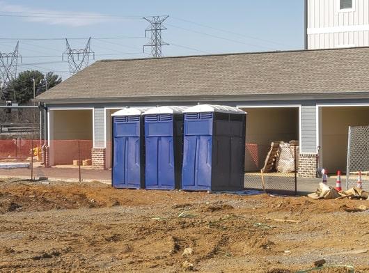 our construction portable restrooms are designed to be environmentally friendly and have minimal impact on the environment